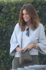 CINDY CRAWFORD Out Shopping with a Friend at Bleusalt in Malibu 04/06/2022