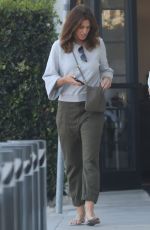 CINDY CRAWFORD Out Shopping with a Friend at Bleusalt in Malibu 04/06/2022