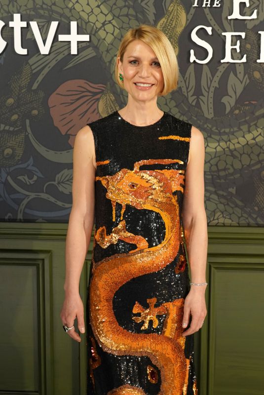 CLAIRE DANES at The Essex Serpent Premiere in London 04/24/2022