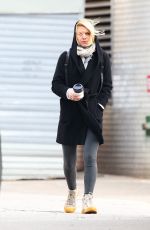 CLAIRE DANES Out and About in New York 04/19/2022