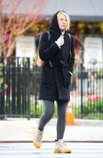CLAIRE DANES Out and About in New York 04/19/2022