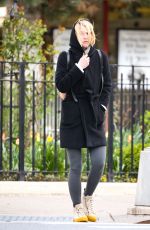 CLAIRE DANES Out and About in New York 04/19/2022