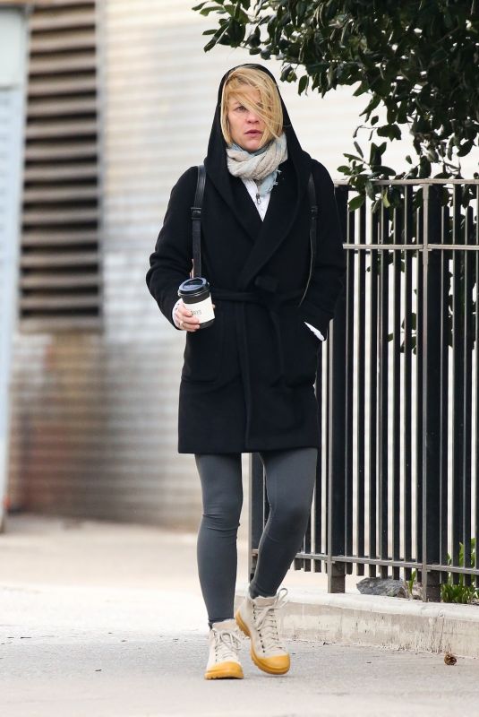CLAIRE DANES Out and About in New York 04/19/2022