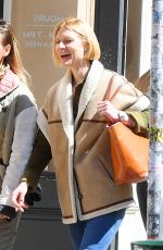 CLAIRE DANES Out with Friend in New York 04/08/2022