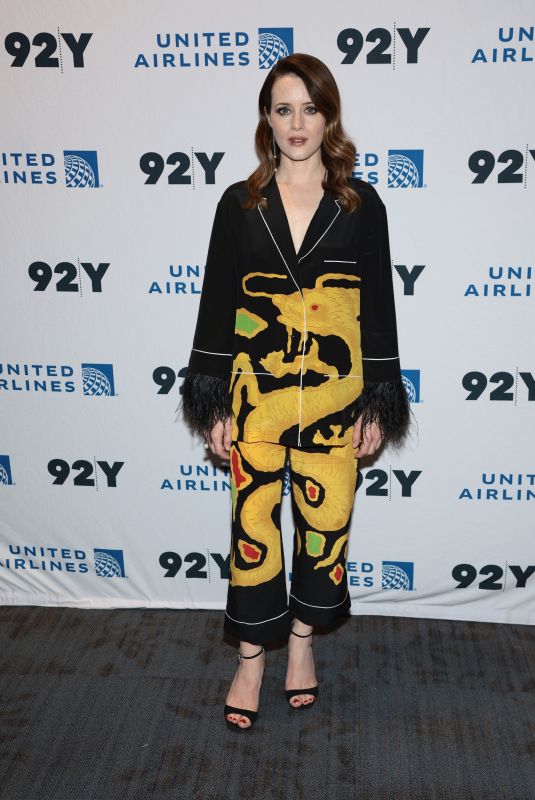 CLAIRE FOY at 9Y in New York 04/13/2022