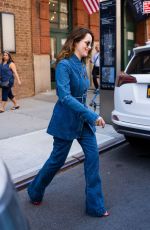 CLAIRE FOY Out in New York 04/14/2022