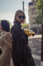 CLAIRE HOLT at a Photoshoot in Paris 04/22/2022