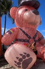 CLAUDIA ROMANI at Miami Beach Gay Pride 04/10/2022