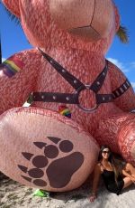 CLAUDIA ROMANI at Miami Beach Gay Pride 04/10/2022