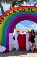 CLAUDIA ROMANI at Miami Beach Gay Pride 04/10/2022