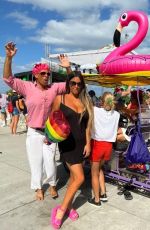 CLAUDIA ROMANI at Miami Beach Gay Pride 04/10/2022