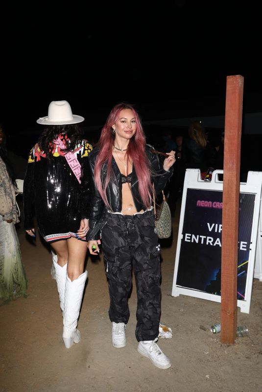 CORINNE OLYMPIOS at Neon Festival at Coachella 2022 in Indio 04/16/2022