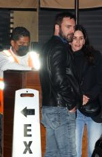 COURTENEY COX and Johnny McDaid Leaves Nobu in Malibu 04/26/2022