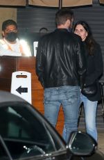 COURTENEY COX and Johnny McDaid Leaves Nobu in Malibu 04/26/2022