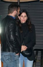 COURTENEY COX and Johnny McDaid Leaves Nobu in Malibu 04/26/2022
