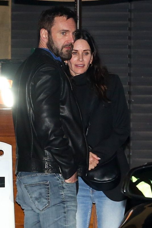 COURTENEY COX and Johnny McDaid Leaves Nobu in Malibu 04/26/2022