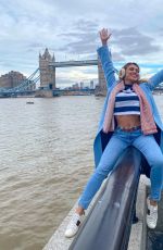 CRIS GALERA at a Photoshoot in London 04/13/2022