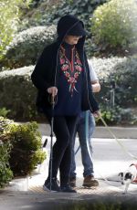 CYBIL SHEPHERD Out with Dogs in Los Angeles 04/05/2022