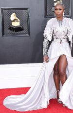 CYNTHIA ERIVO at 64th Annual Grammy Awards in Las Vegas 04/03/2022