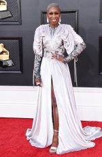 CYNTHIA ERIVO at 64th Annual Grammy Awards in Las Vegas 04/03/2022