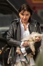 DAISY LOWE Out with Her Dog in London 04/10/2022