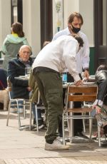 DAISY LOWE Out with Her Dog in London 04/10/2022