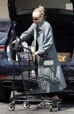 DAKOTA FANNING Shopping at Vons in Toluca Lake 04/01/2022
