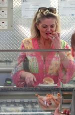 DANIELLA WESTBROOK and LINDA CALVEY Out in London 04/24/2022