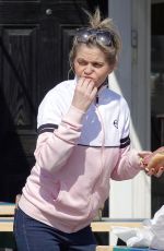 DANIELLA WESTBROOK Out for Burger in London 04/24/2022