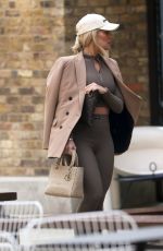 DANIELLE ARMSTRONG Arrives for Business Meetings in London 03/31/2022