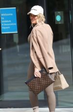 DANIELLE ARMSTRONG Arrives for Business Meetings in London 03/31/2022