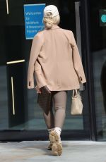 DANIELLE ARMSTRONG Arrives for Business Meetings in London 03/31/2022