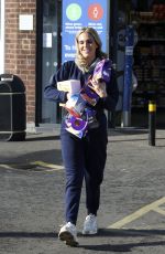 DANIELLE LLOYD Shopping at Tesco in Birmingham 04/10/2022
