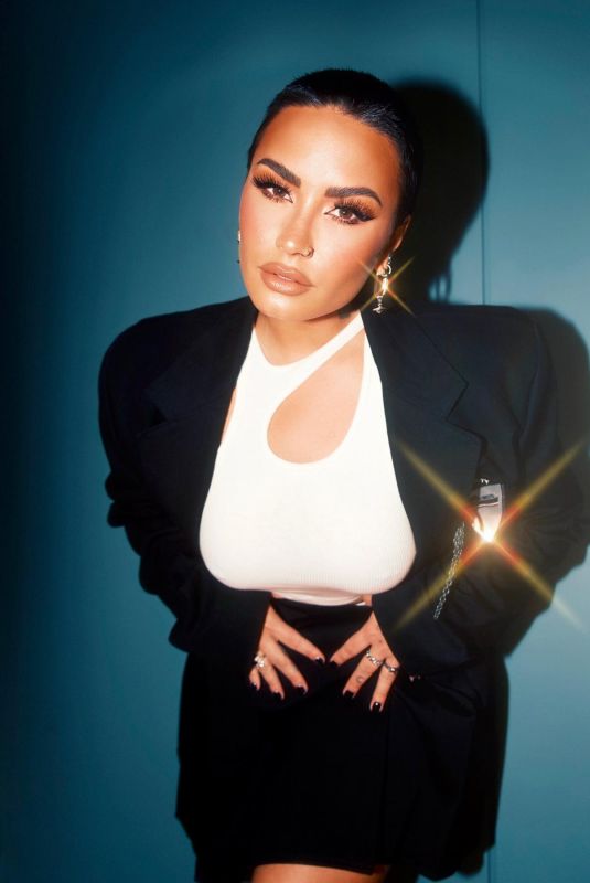 DEMI LOVVATO at a Photoshoot 04/10/2022