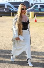 DEMI ROSE Out at Coachella in Indio 04/24/2022
