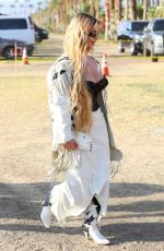 DEMI ROSE Out at Coachella in Indio 04/24/2022