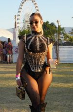 DEMI SIMS at a Coachella Party in Palm Springs 04/23/2022