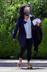 DIANA ROSS Out and About in West Hollywood 04/18/2022