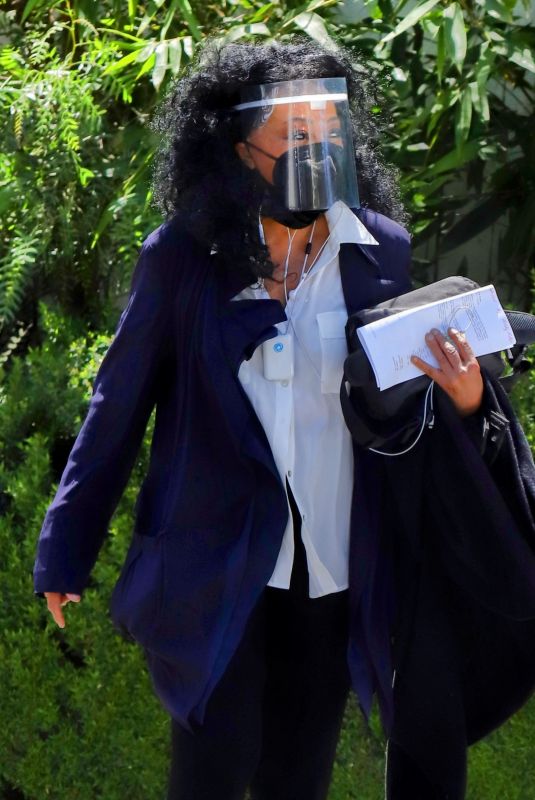 DIANA ROSS Out and About in West Hollywood 04/18/2022