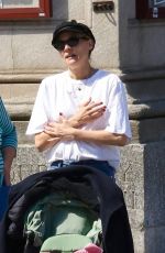 DIANE KRUGER Donate Baby Clothing to a Thrift Shop in New York 04/08/2022