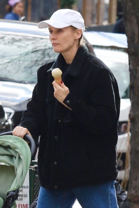 DIANE KRUGER Out for Ice Cream in New York 04/10/2022