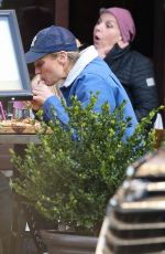 DIANE LRUGER Out for Lunch at Avena Downtown Italian Restaurant in New York 04/20/2022