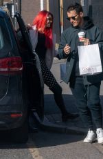 DIANNE BUSWELL Arrives at Strictly Come Dancing Rehearsals in London 04/10/2022