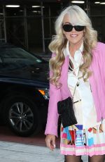 DINA LOHAN Arrives at Dujour Cover Party in New York 04/20/2022