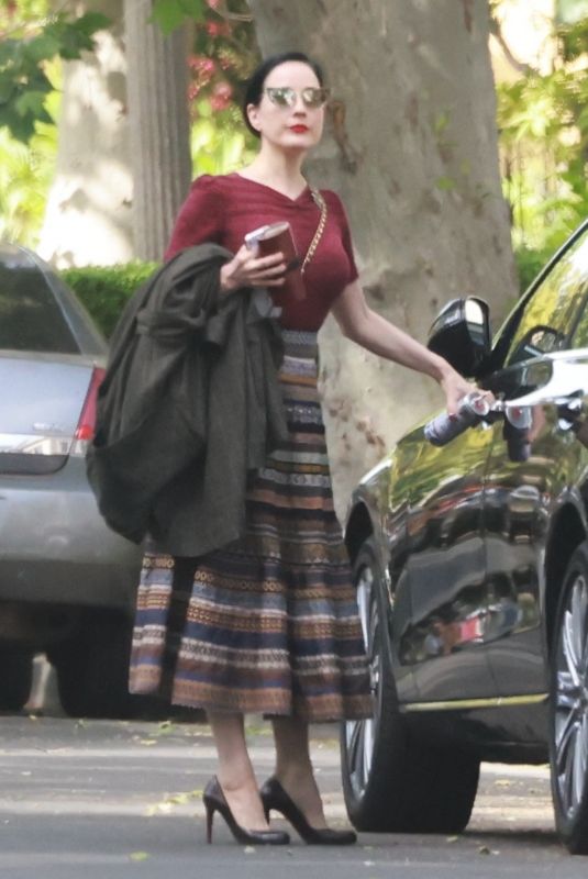DITA VON TEESE Out for Lunch in Los Angeles 04/11/2022