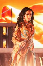 DOJA CAT Performs at Coachella Festival in Indio 04/17/2022
