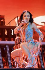 DOJA CAT Performs at Coachella Festival in Indio 04/17/2022
