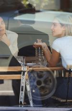 DOMENICA CALARCO at a Meeting with Her Manager in Paddington 04/20/2022