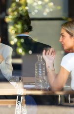 DOMENICA CALARCO at a Meeting with Her Manager in Paddington 04/20/2022