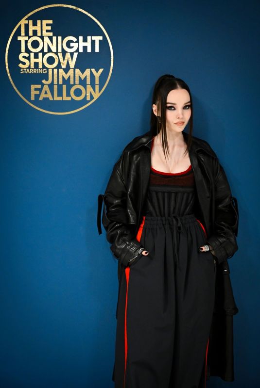 DOVE CAMERON at Tonight Show Starring Jimmy Fallon 04/20/2022